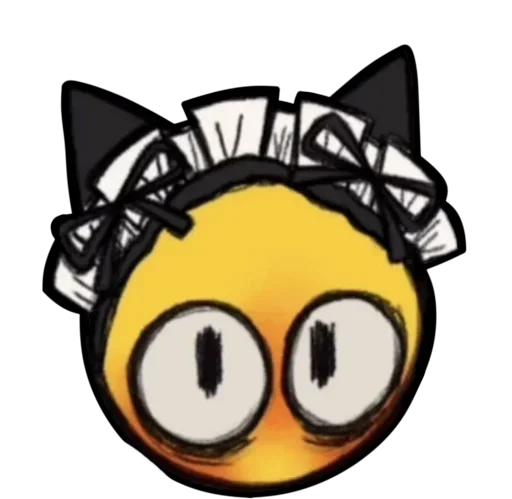 😽 Стикер «Смайлик блин» для Telegram