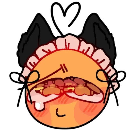 😿 Стикер «Смайлик блин» для Telegram