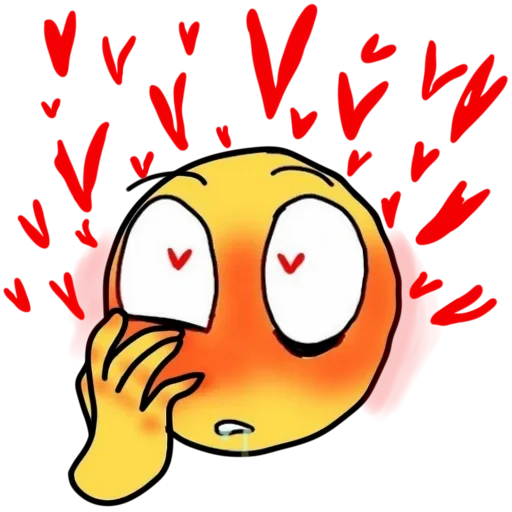 😘 Стикер «Смайлик блин» для Telegram