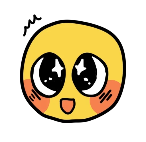 🤩 Стикер «Смайлик блин» для Telegram