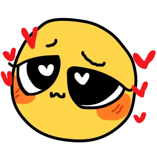 😘 Стикер «Смайлик блин» для Telegram