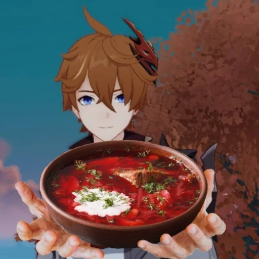 🏮 Стикер «°࿐ ɢᴇɴsʜɪɴ ɪᴍᴘᴀᴄᴛ *⁀» для Telegram