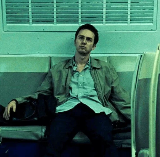 ➖ Стикер «Edward Norton and Brad Pitt» для Telegram