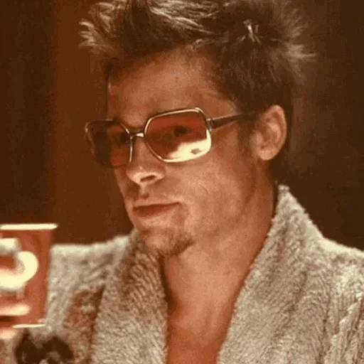 ➖ Стикер «Edward Norton and Brad Pitt» для Telegram