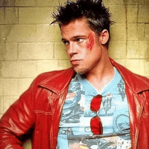 ➖ Стикер «Edward Norton and Brad Pitt» для Telegram