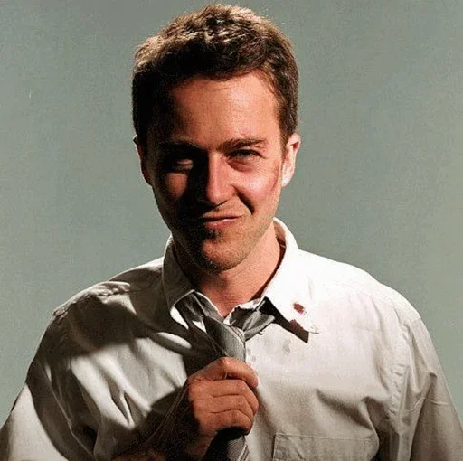 ➖ Стикер «Edward Norton and Brad Pitt» для Telegram