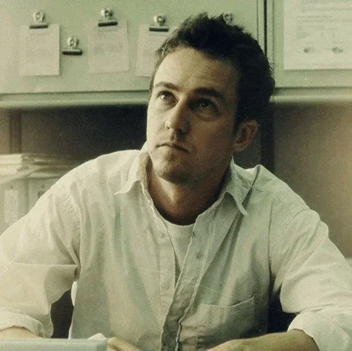 ➖ Стикер «Edward Norton and Brad Pitt» для Telegram