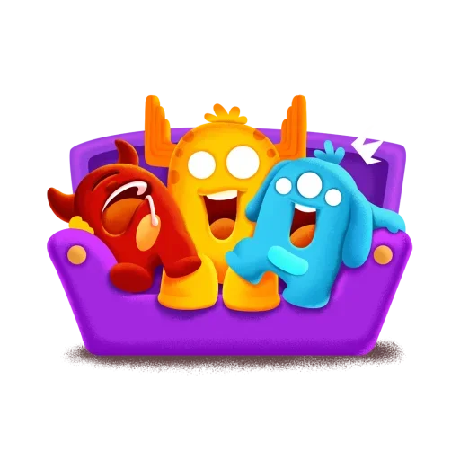 🙀 Стикер «Монстрики» для Telegram