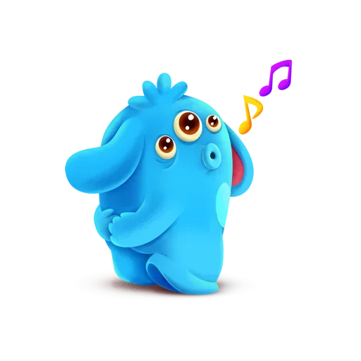 😚 Стикер «Монстрики» для Telegram