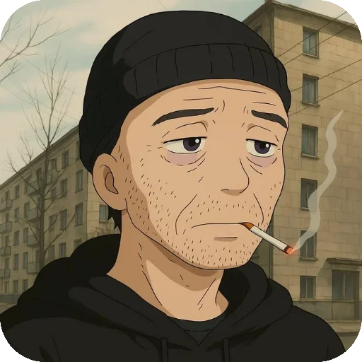 🤲 Стикер «Ghibli memes» для Telegram