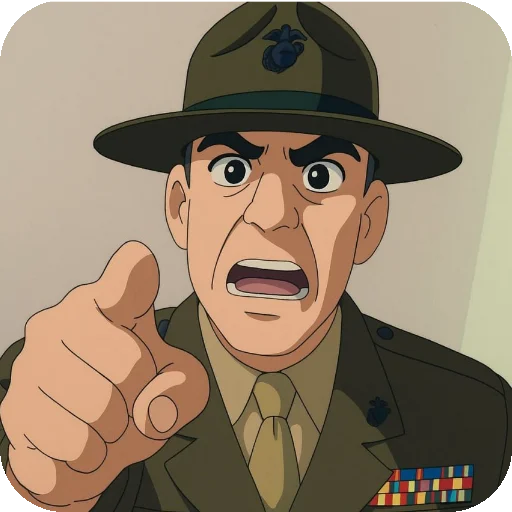 🎩 Стикер «Ghibli memes» для Telegram