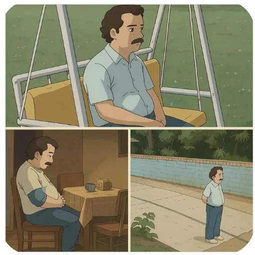 👖 Стикер «Ghibli memes» для Telegram