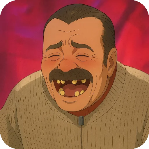 👄 Стикер «Ghibli memes» для Telegram