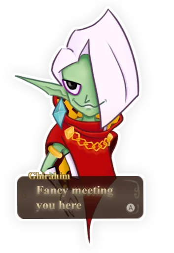 Стикерпак The Legend of Zelda Skyward Sword для Telegram