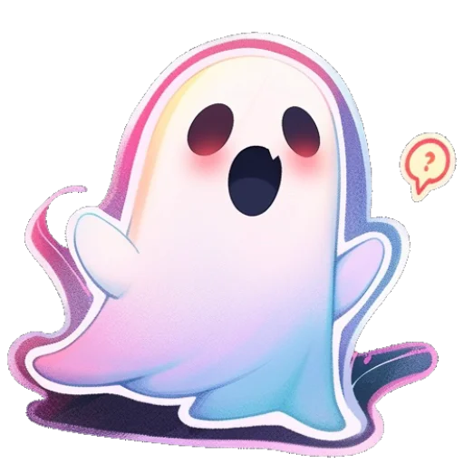 🫨 Стикер «Ghost boo [BETA]» для Telegram