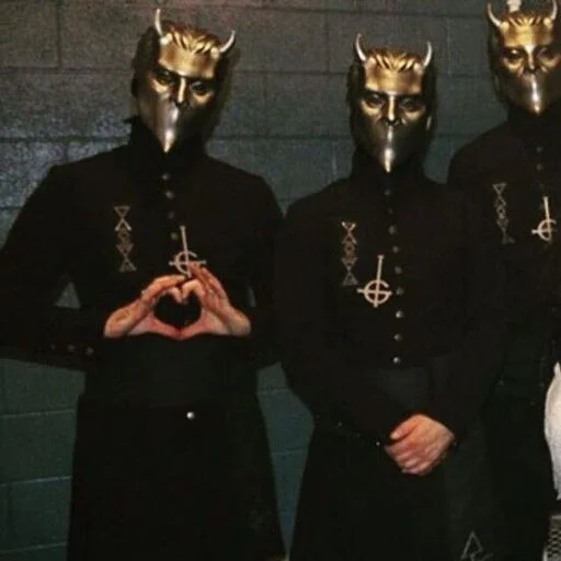 ❤️ Стикер «Ghost band» для Telegram