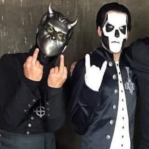 🤘 Стикер «Ghost band» для Telegram