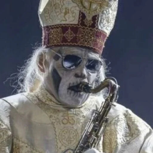 😎 Стикер «Ghost band» для Telegram
