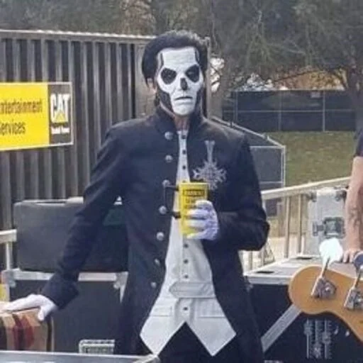 😶 Стикер «Ghost band» для Telegram