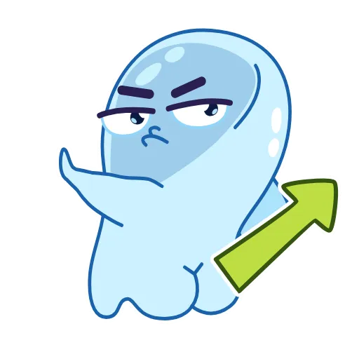 💪 Стикер «Привидение» для Telegram