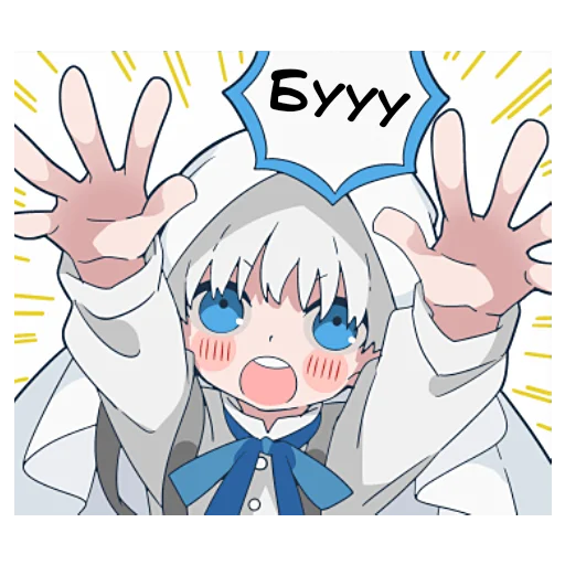 👻 Стикер «Призраки и черные кошки» для Telegram