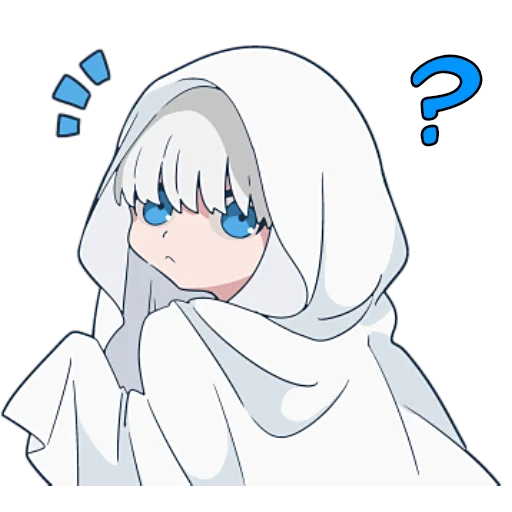 😵‍💫 Стикер «Призраки и черные кошки» для Telegram