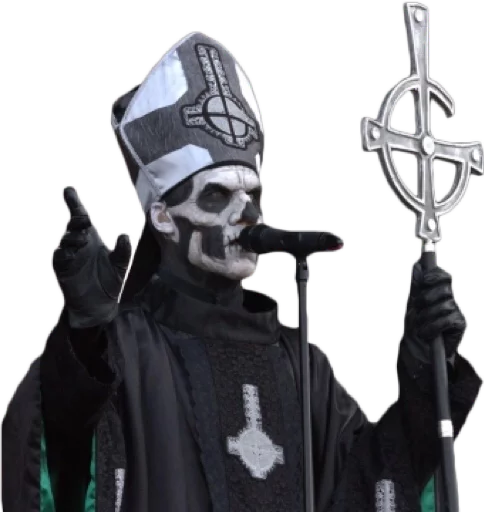 👆 Стикер «Ghost B.C.» для Telegram