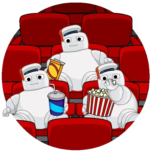 🍿 Стикер «Ghostbusters» для Telegram