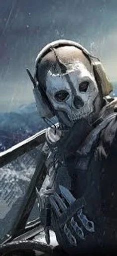 🤨 Стикер «Ghost Call of duty» для Telegram