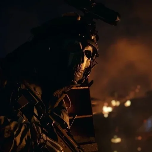 💀 Стикер «Ghost Call of duty» для Telegram