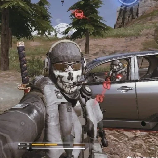 😁 Стикер «Ghost Call of duty» для Telegram