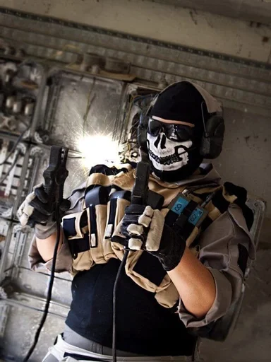 💥 Стикер «Ghost Call of duty» для Telegram
