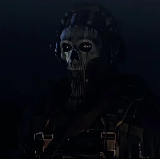 😳 Стикер «Ghost Call of duty» для Telegram