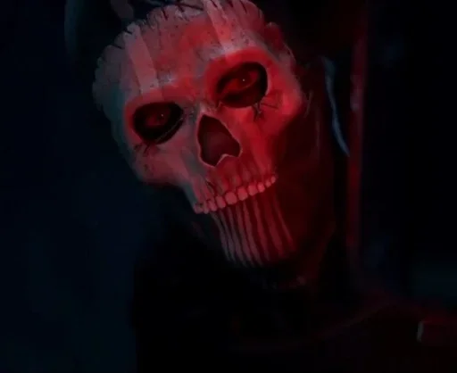 💀 Стикер «Ghost Call of duty» для Telegram