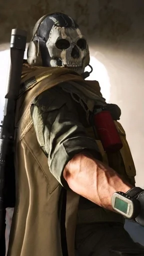 🧐 Стикер «Ghost Call of duty» для Telegram