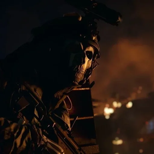 😎 Стикер «Ghost Call of duty» для Telegram