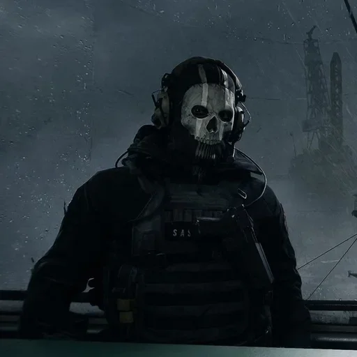 💀 Стикер «Ghost Call of duty» для Telegram