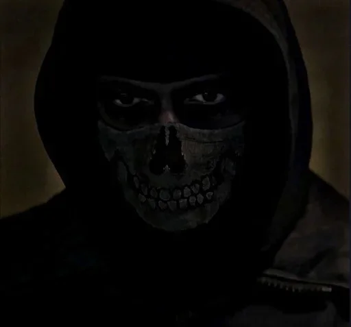 🙈 Стикер «Ghost Call of duty» для Telegram