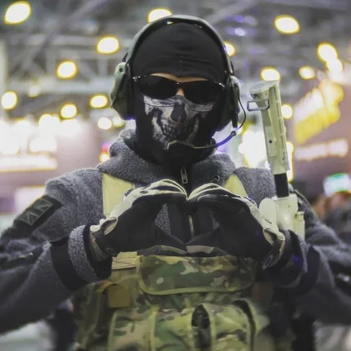 😳 Стикер «Ghost Call of duty» для Telegram