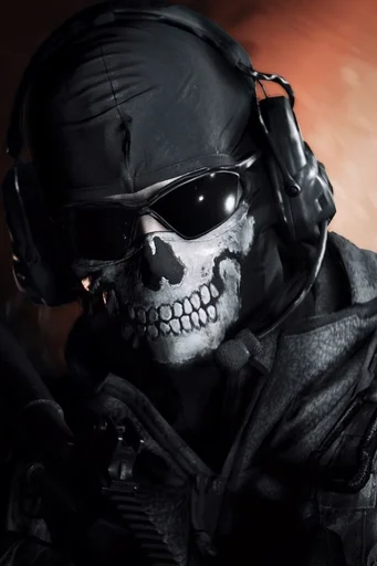 😏 Стикер «Ghost Call of duty» для Telegram