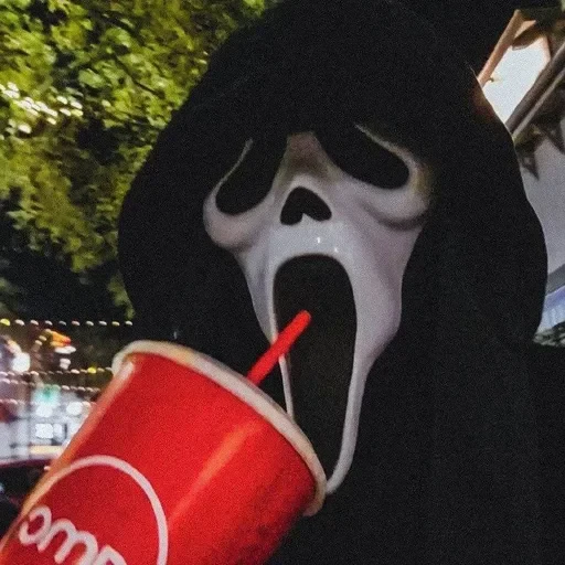 🥤 Стикер «Ghostface» для Telegram