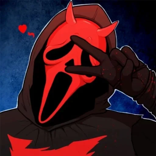 ✌️ Стикер «Ghostface» для Telegram