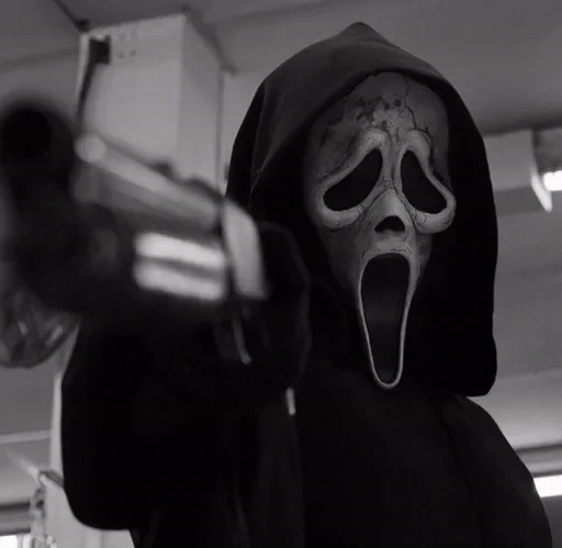 🔫 Стикер «Ghostface» для Telegram