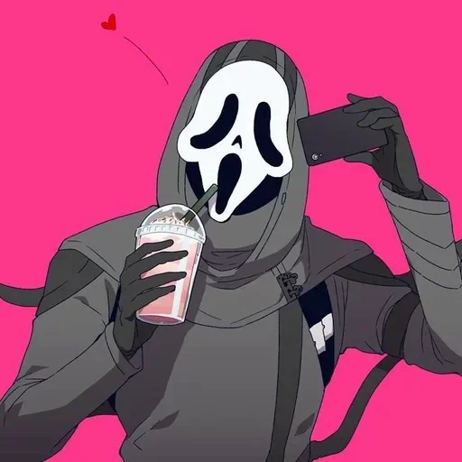 🥤 Стикер «Ghostface» для Telegram