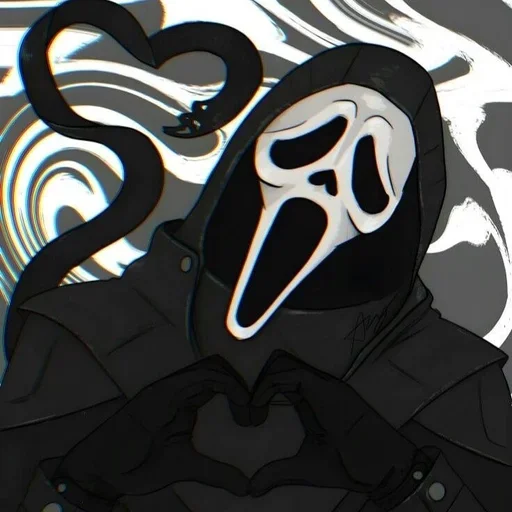 🖤 Стикер «Ghostface» для Telegram