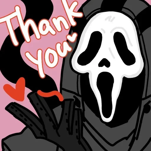 😘 Стикер «Ghostface» для Telegram