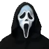 Стикер 5 Ghostface ち