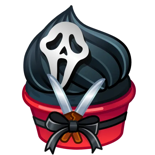 Стикер 43 Ghostface ち