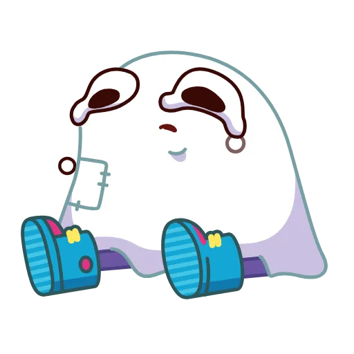 😢 Стикер «Ghost Martin» для Telegram