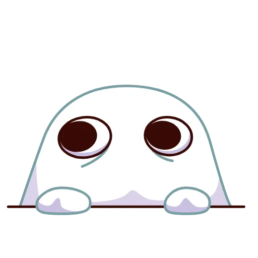 👀 Стикер «Ghost Martin» для Telegram
